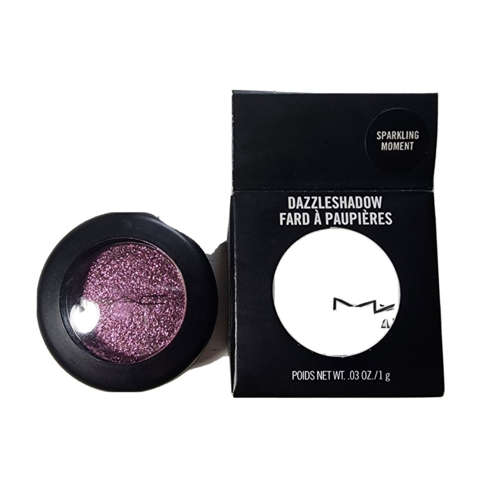 MAC Dazzleshadow Purple Glitter Eyeshadow SPARKLING MOMENT